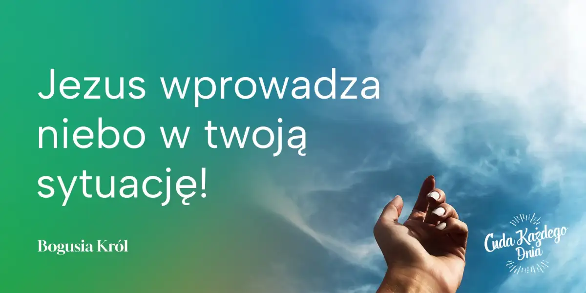 Jezus schodzi do ciebie!