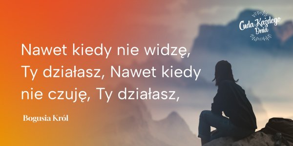 Bóg działa