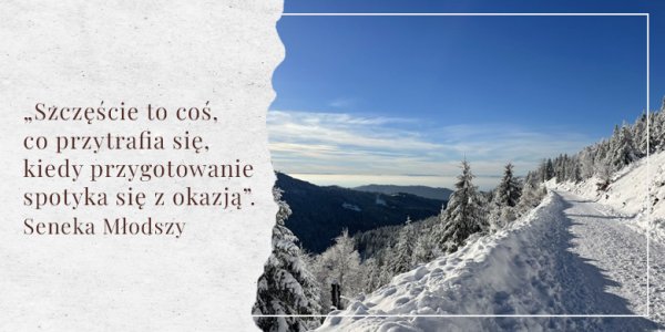 Kiedy przygotowanie spotyka się z okazją