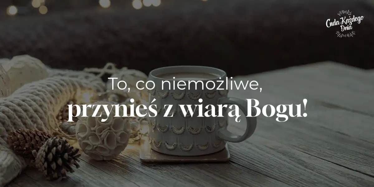 Wiara jak kapsułki z kawą?