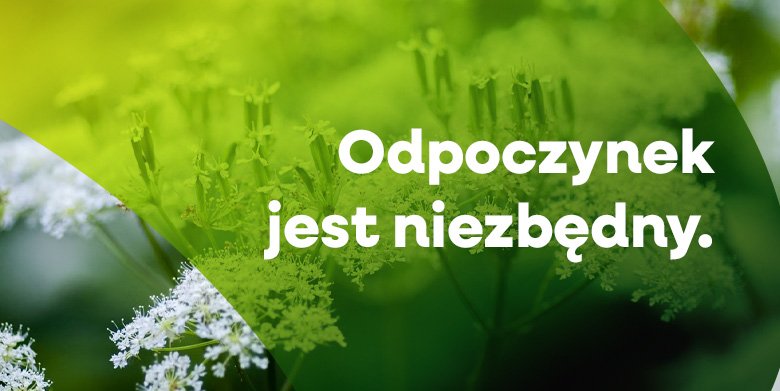 Odpoczynek jest niezbędny