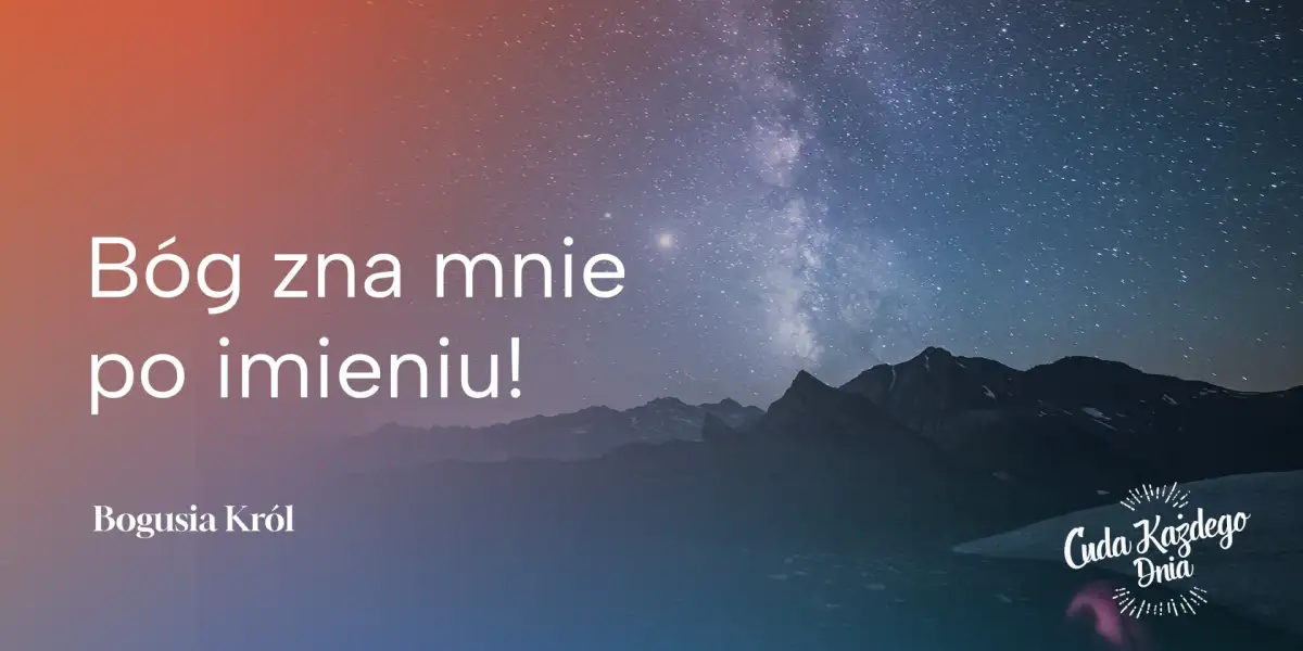 Gwiazdy zna po imieniu