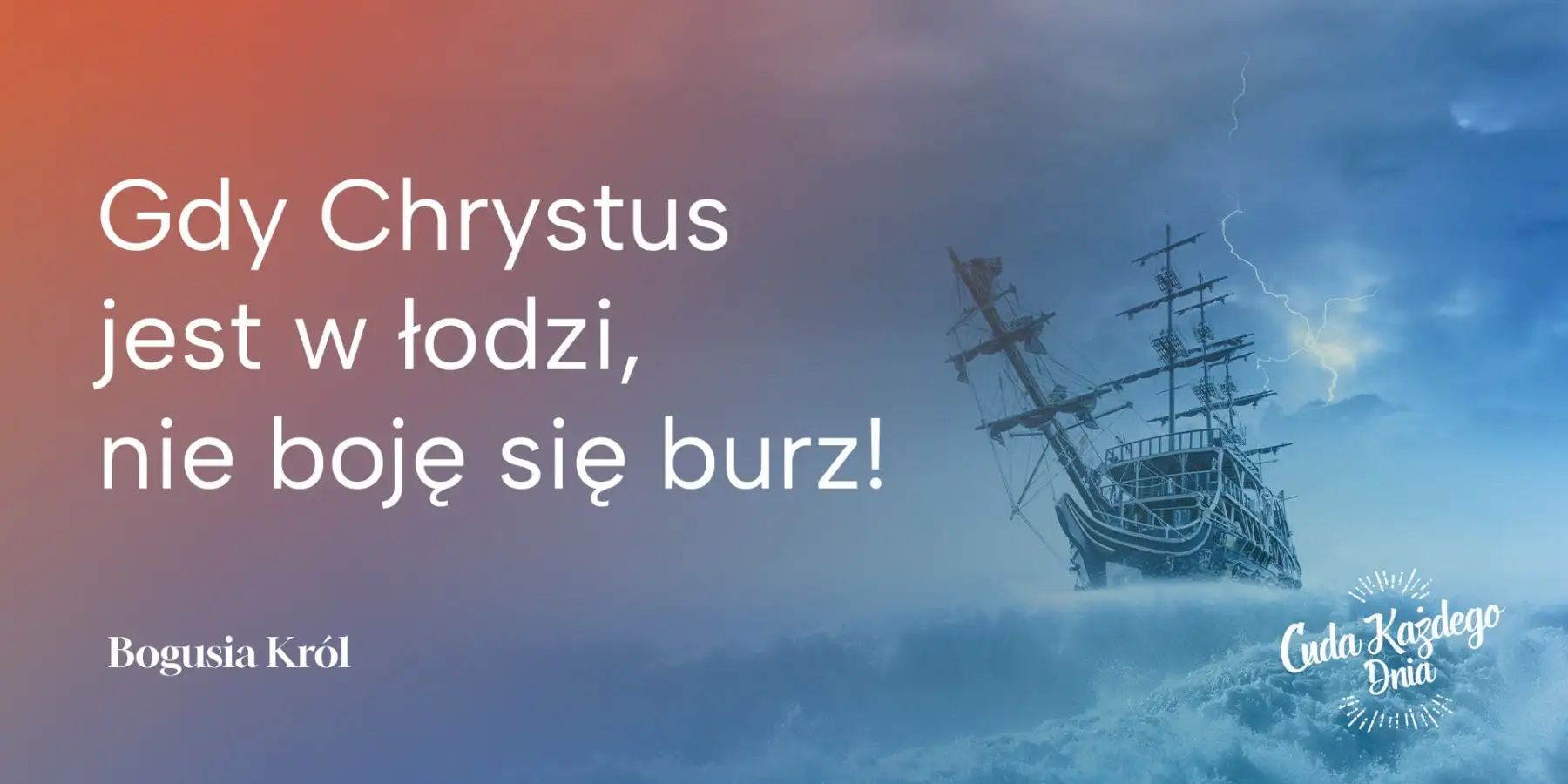 Z Nim pokonasz każdy sztorm!