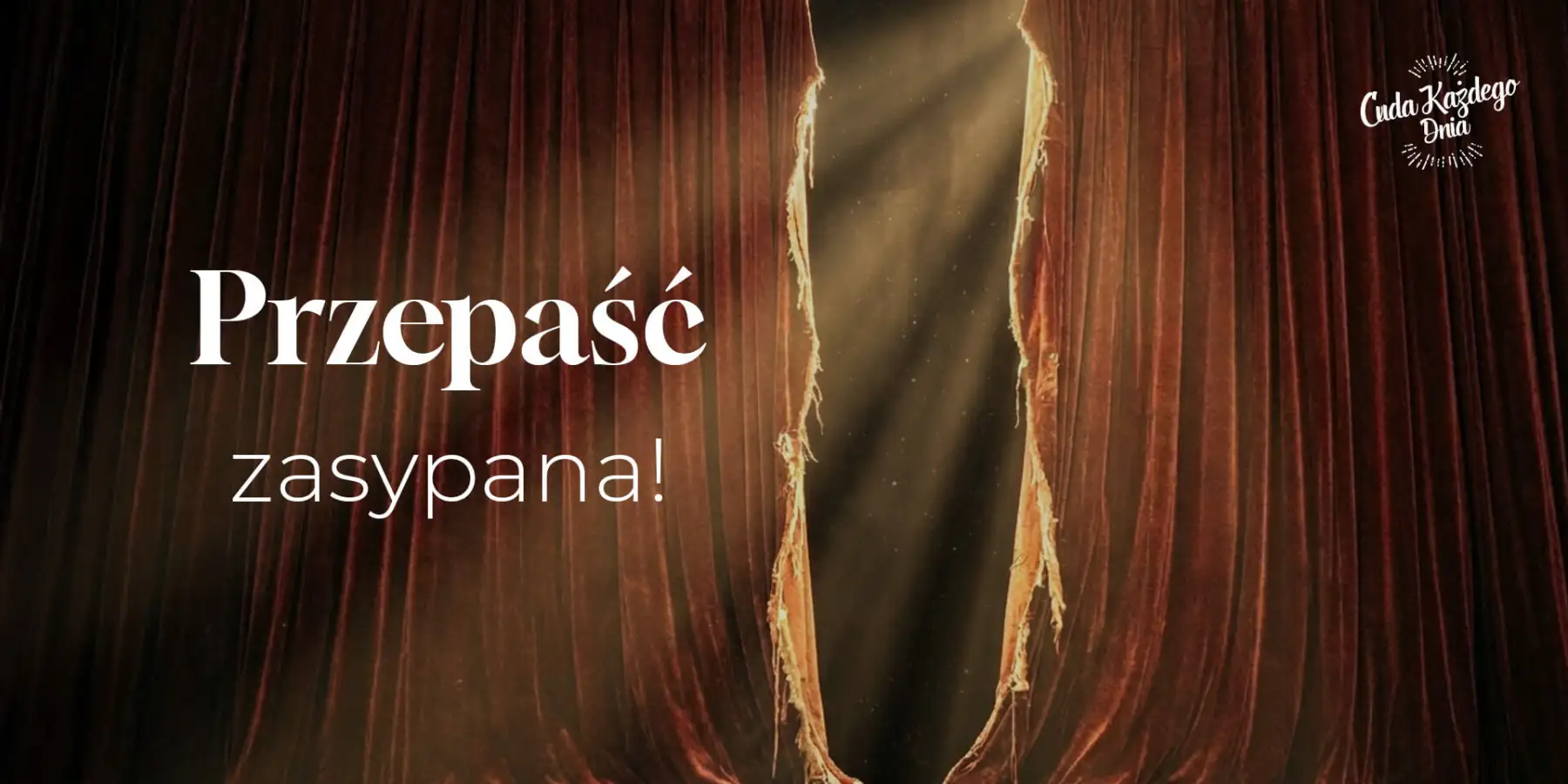 Przepaść zasypana