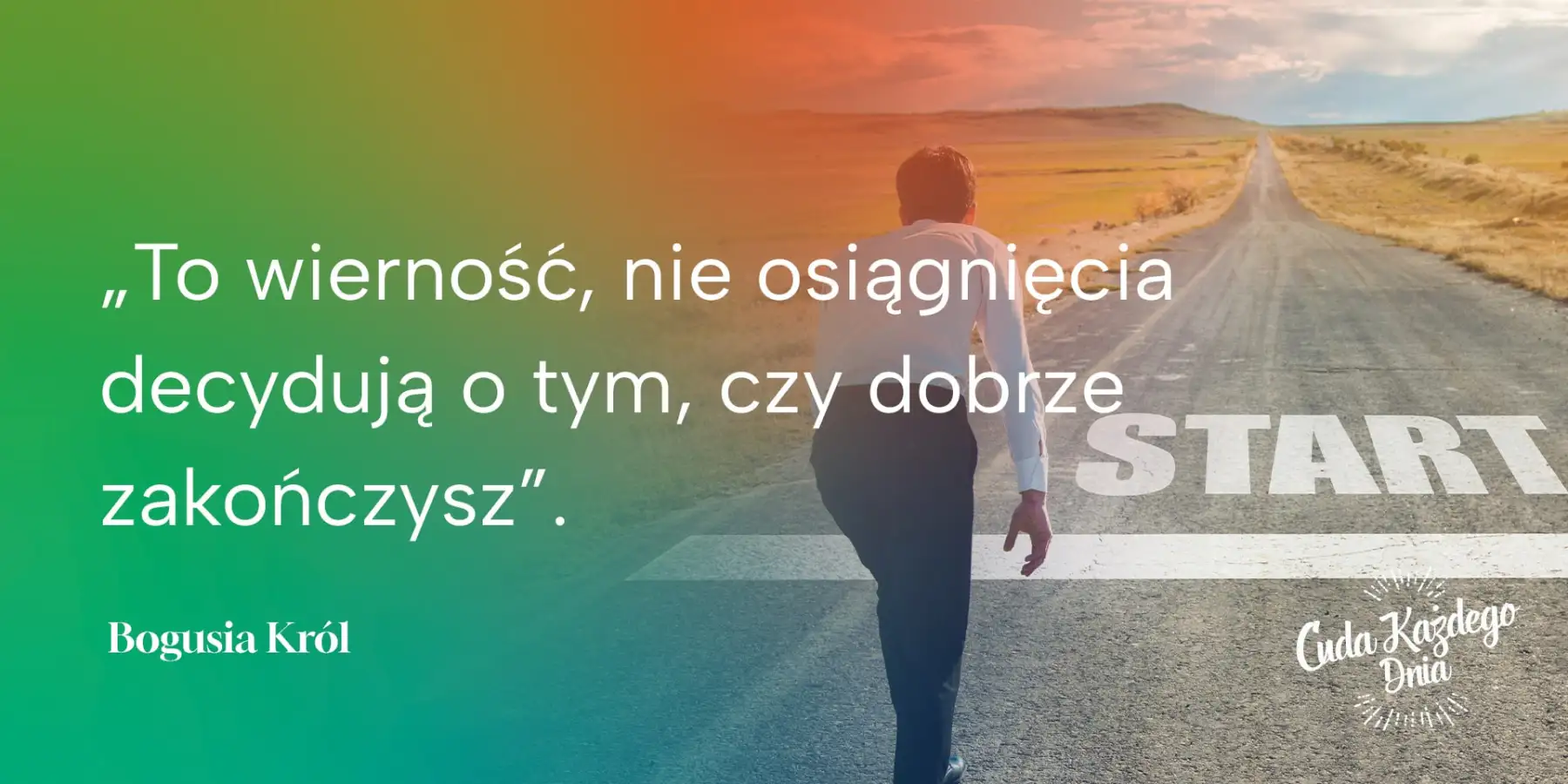 Jak dobiec do mety?