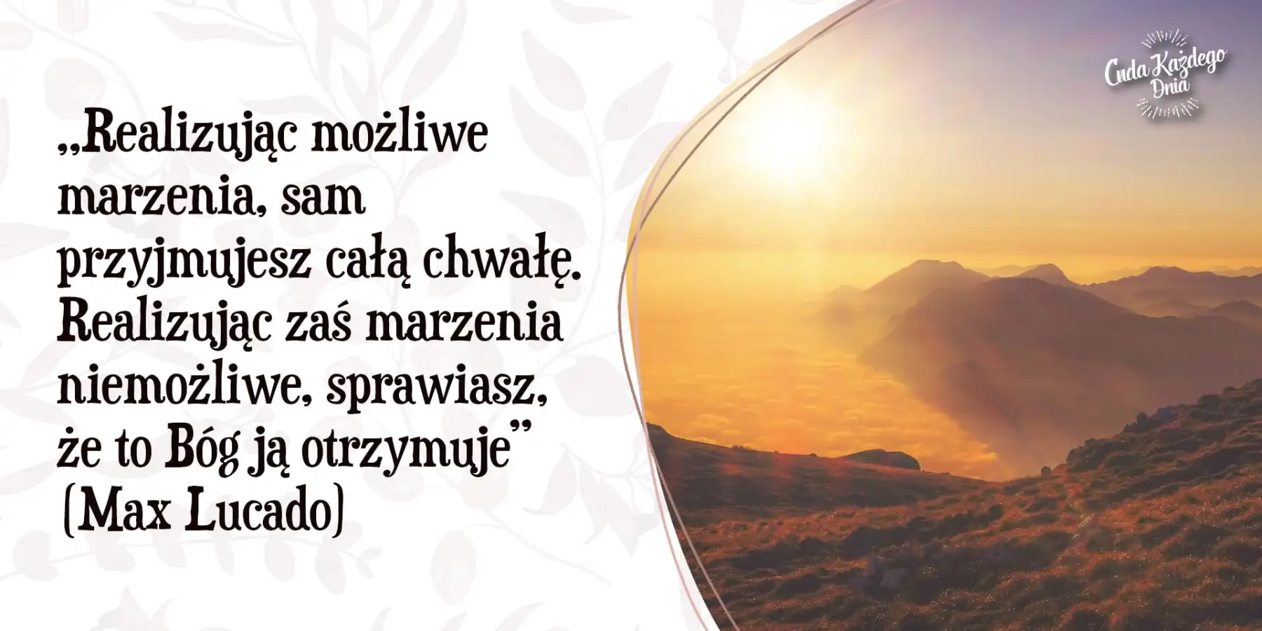 Masz marzenia?