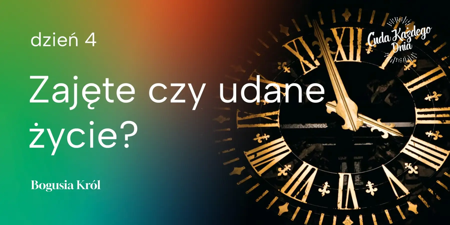 Nie wyprzedzaj Boga