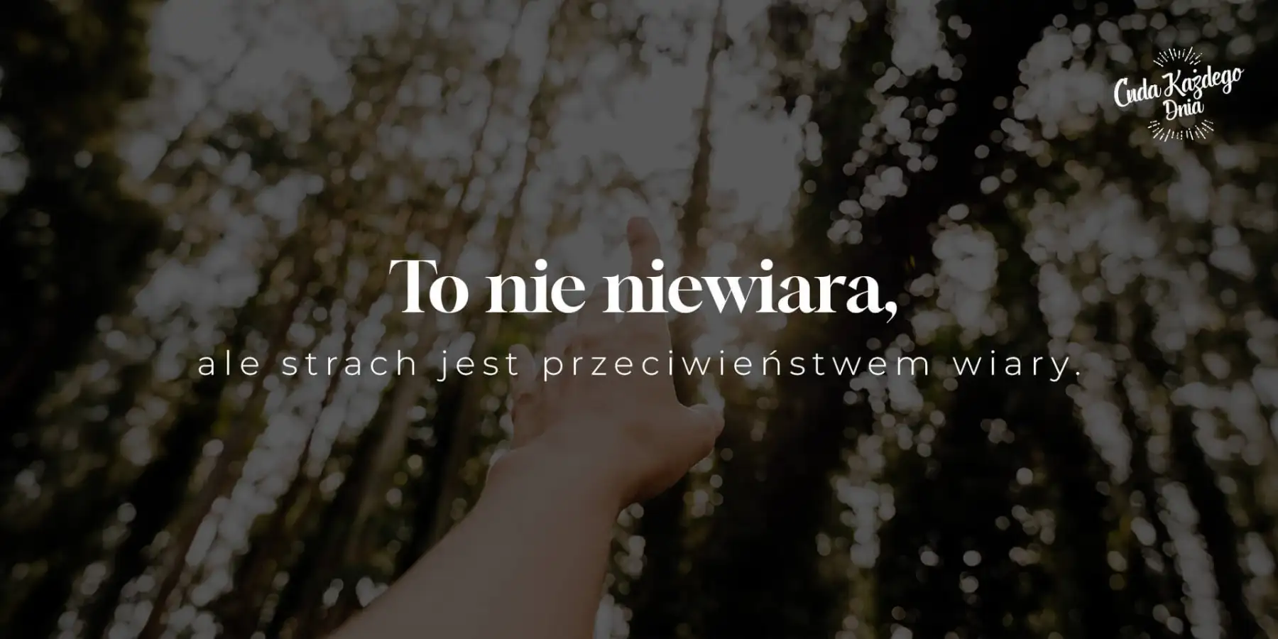 Nie bój się, tylko wierz!
