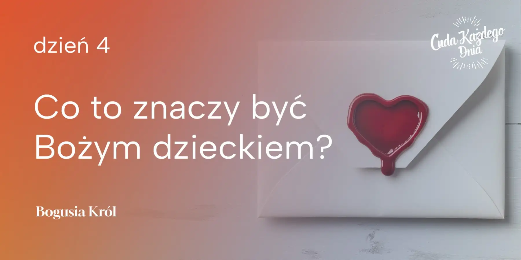 Nosisz znak Ojca