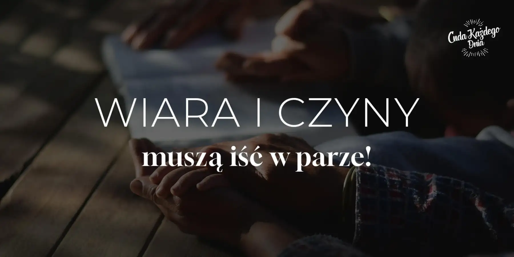 Czy jestem posłuszny, by zrobić pierwszy krok?