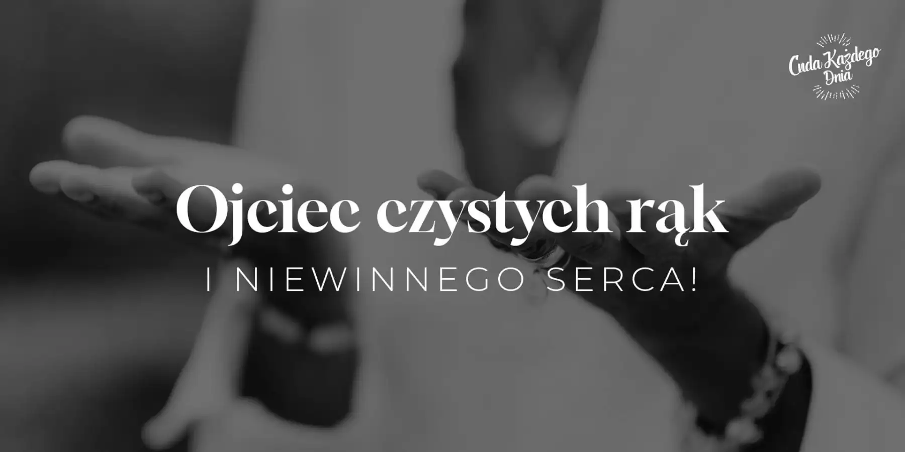 Masz czyste ręce?