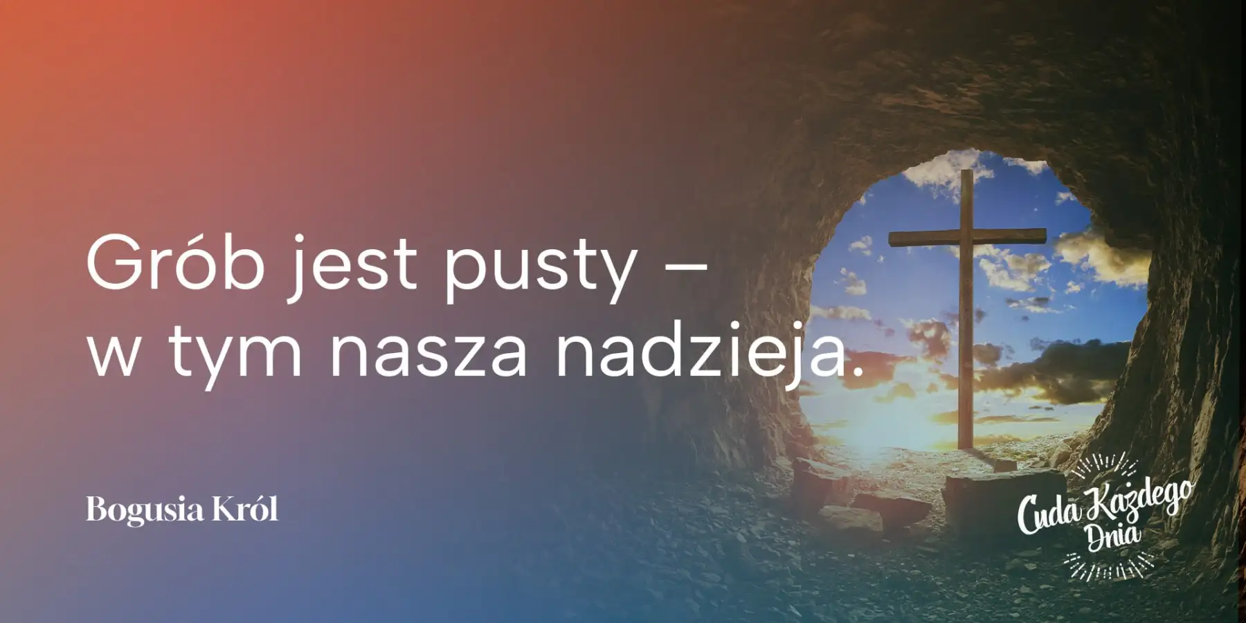 Radość z pustego grobu