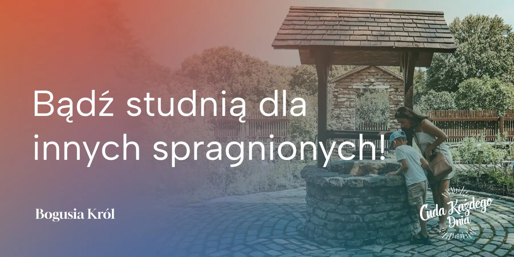 Jezus wodą żywą